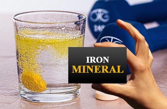 health benefits of minerals iron