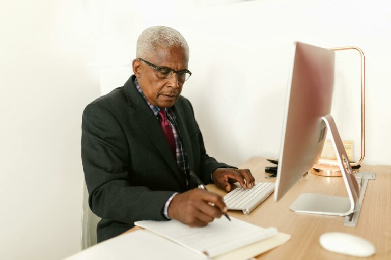 a man who takes supplements to boost his brain health